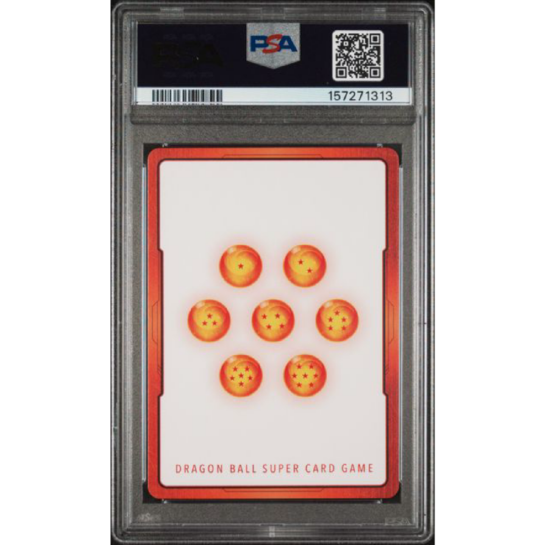 2024 DRAGON BALL SUPER CARD GAME FUSION WORLD OFFICIAL CARD CASE 01 -SON GOKU- #E01-01 ENERGY MARKER PSA 10