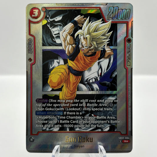 Son Goku - SB02-004 (Alternate Art) - Manga Booster 02 (SB02) single card