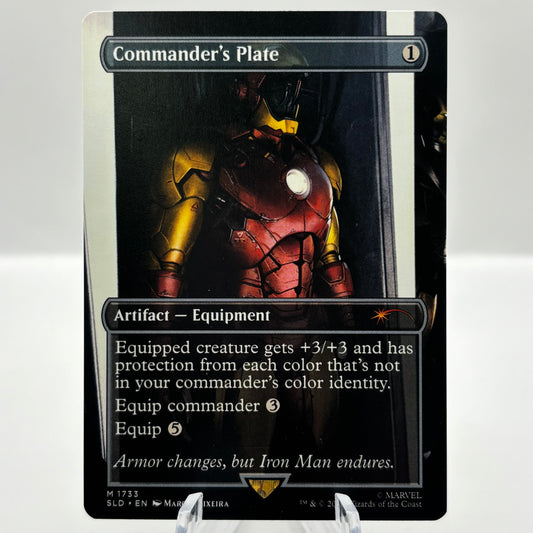 Commander's Plate (1733) - Secret Lair Drop Series (SLD) single card