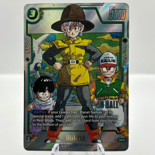 Bulma - SB02-044 (Alternate Art) - Manga Booster 02 (SB02) single card
