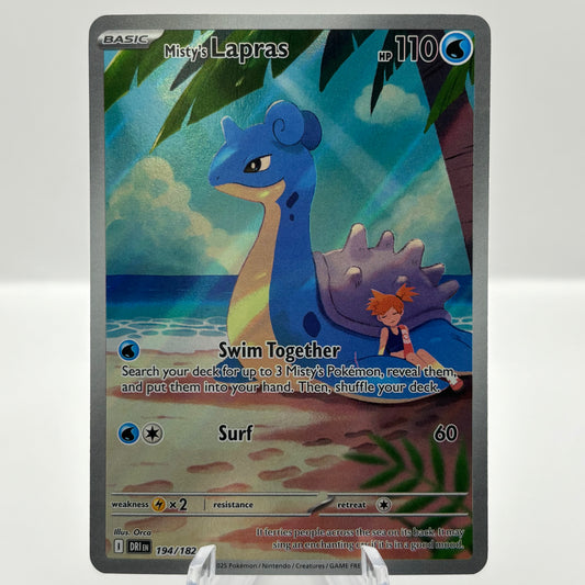 Misty's Lapras - 194/182 - SV10: Destined Rivals (DRI) single card