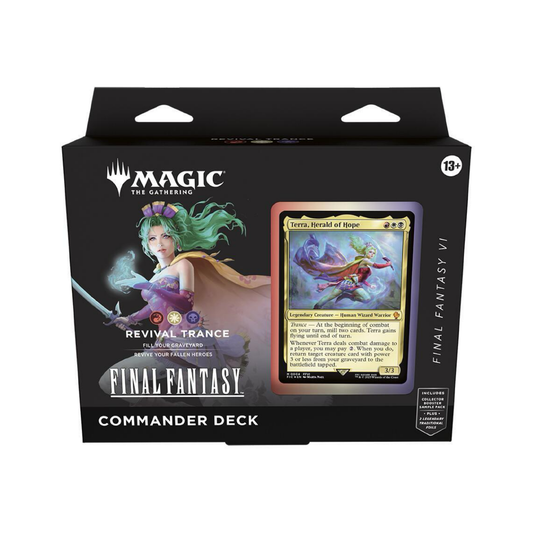 Magic The Gathering: Universes Beyond: Final Fantasy Commander Deck Revival Trance