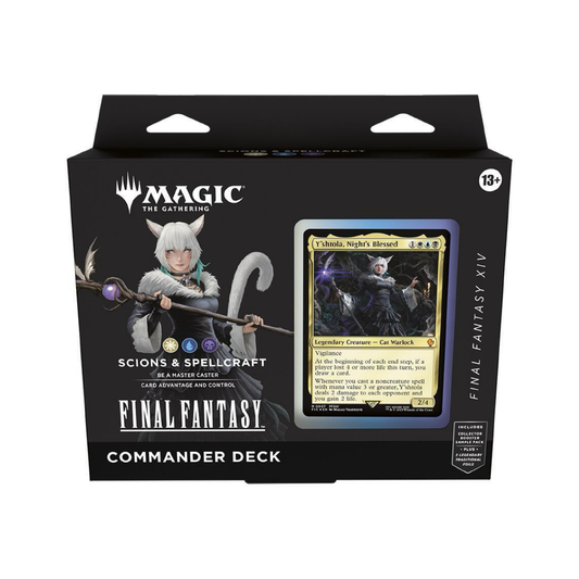 Magic The Gathering: Universes Beyond: Final Fantasy Commander Deck Scions & Spellcraft