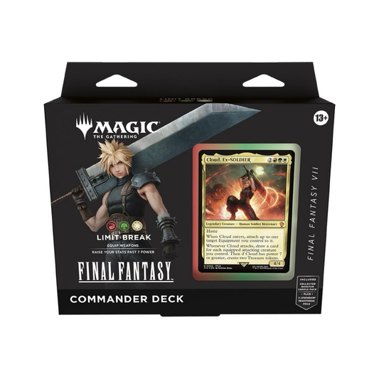 Magic The Gathering: Universes Beyond: Final Fantasy Commander Deck Limit Break