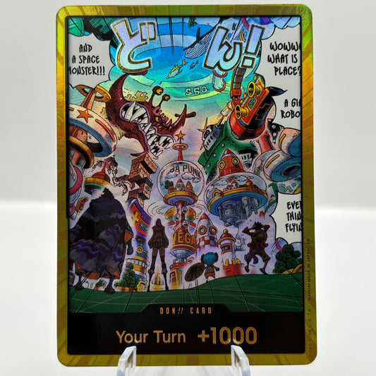 DON!! Card (Egghead) (Gold) - The Azure Sea's Seven Single Card