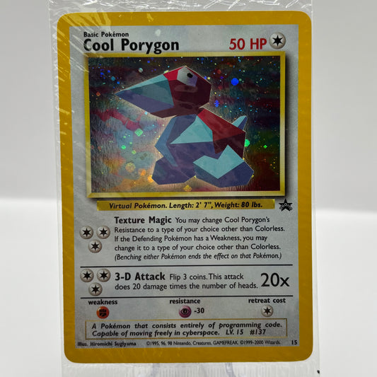 Cool Porygon - WoTC Sealed PR Single Card