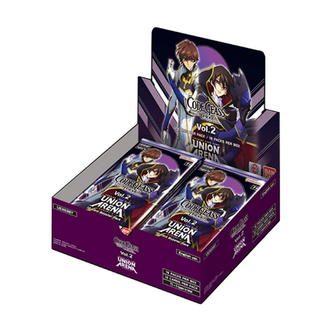 Union Arena: Code Geass Lelouch of the Rebellion Vol.2 Booster Box