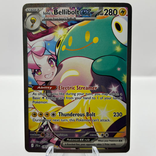 Iono's Bellibolt ex - 183/159 - SV09: Journey Together Single Card