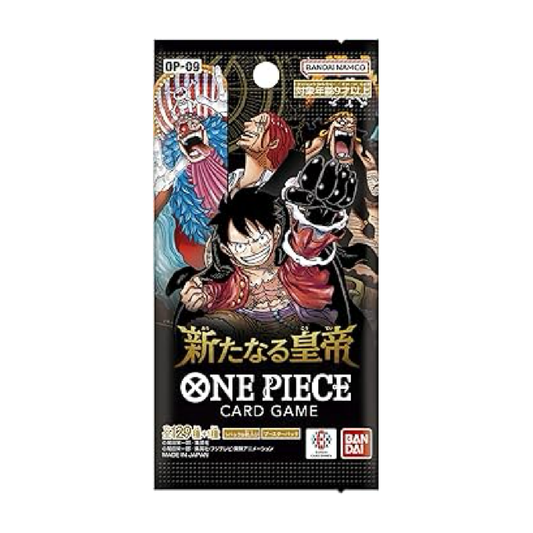 One Piece Card Game: OP09 Emperors In The New World Japanese Booster packs