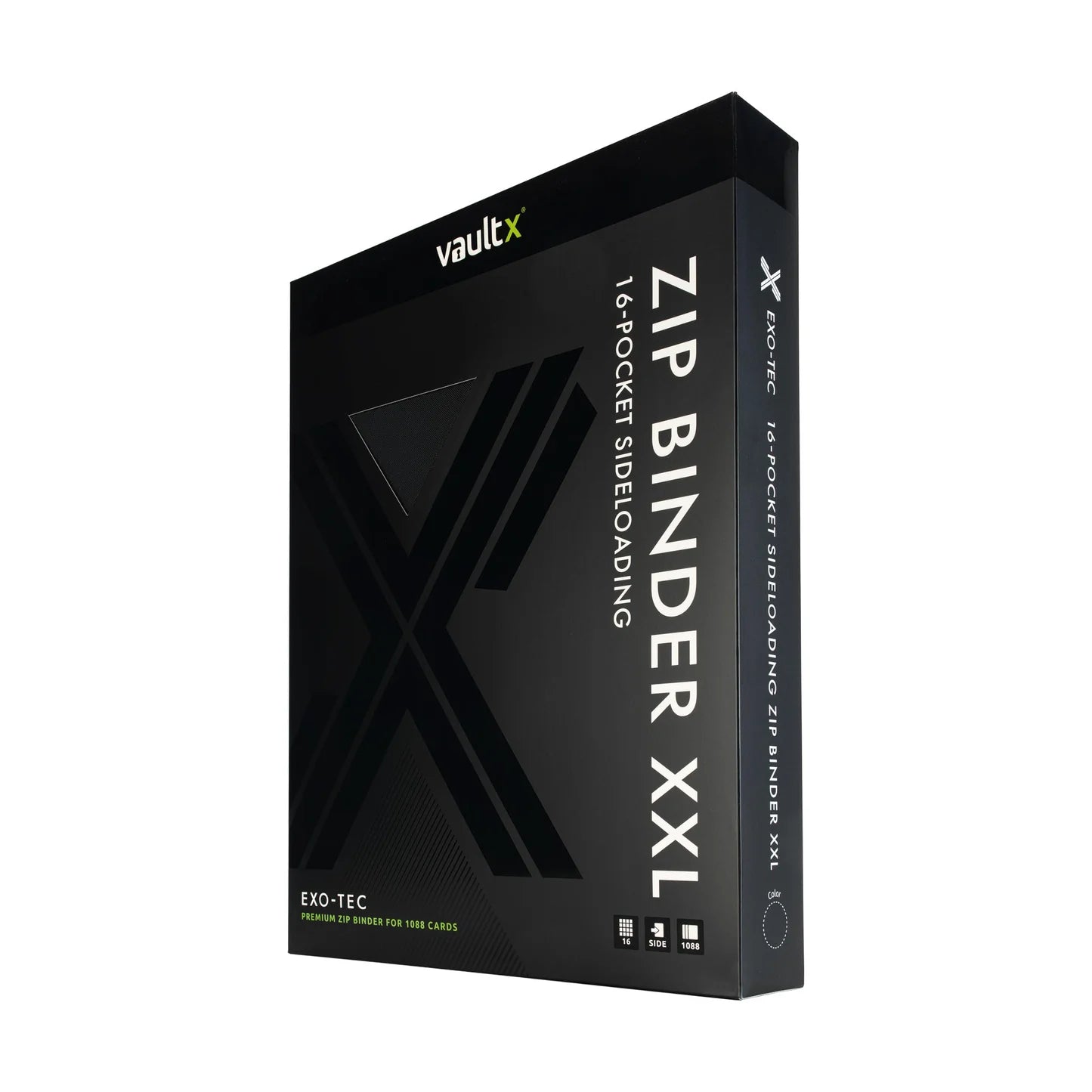 Vault X 16 Pocket Exo-Tec XXL Signature Black Binder – Card Boyz