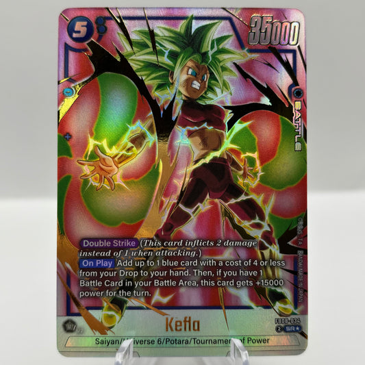 Kefla - FB08-034 (Alternate Art) - Saiyan's Pride