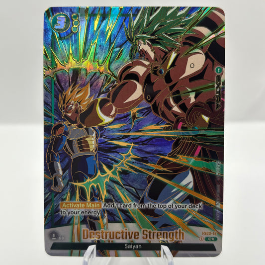 Destructive Strength (1st Anniversary Set) - Starter Deck 3: Broly Single Card