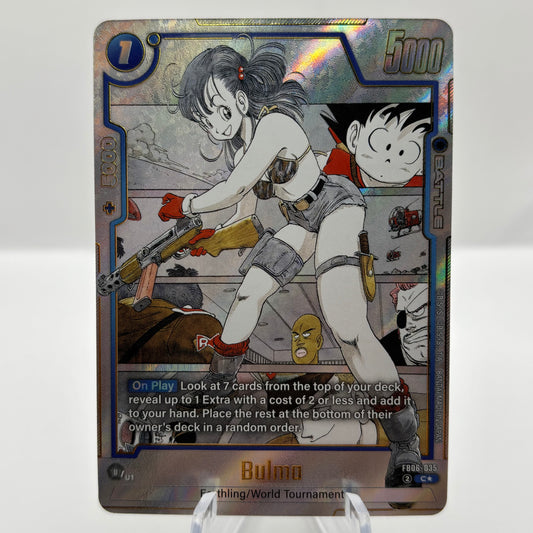 Bulma - FB06-035 (Alternate Art) - Manga Booster 01 Single Card