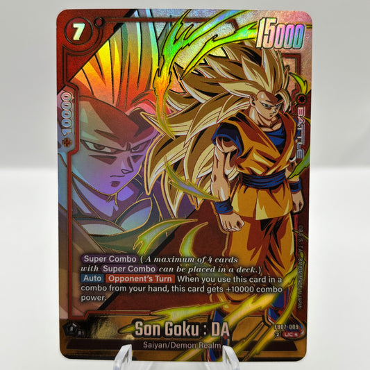 Son Goku : DA - FB07-009 (Alternate Art) - Wish For Shenron Single Card