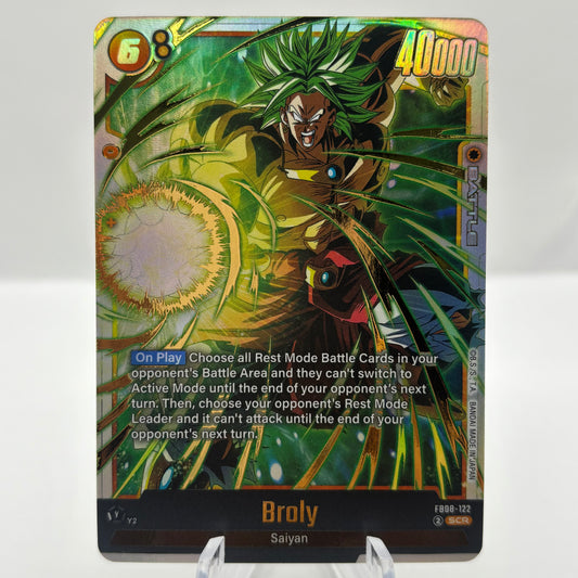 Broly - FB08-122 - Saiyan's Pride Single Card