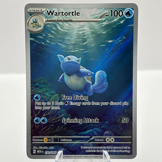 Wartortle - 171/165 - SV: Scarlet & Violet 151 (MEW) Single Card