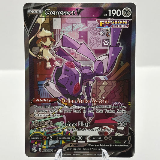 Genesect V (Alternate Full Art) - SWSH08: Fusion Strike (SWSH08) Single Card