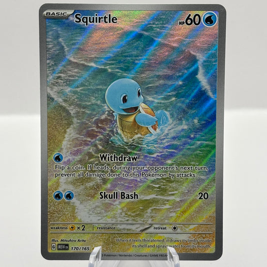 Squirtle - 170/165 - SV: Scarlet & Violet 151 (MEW) Single Card