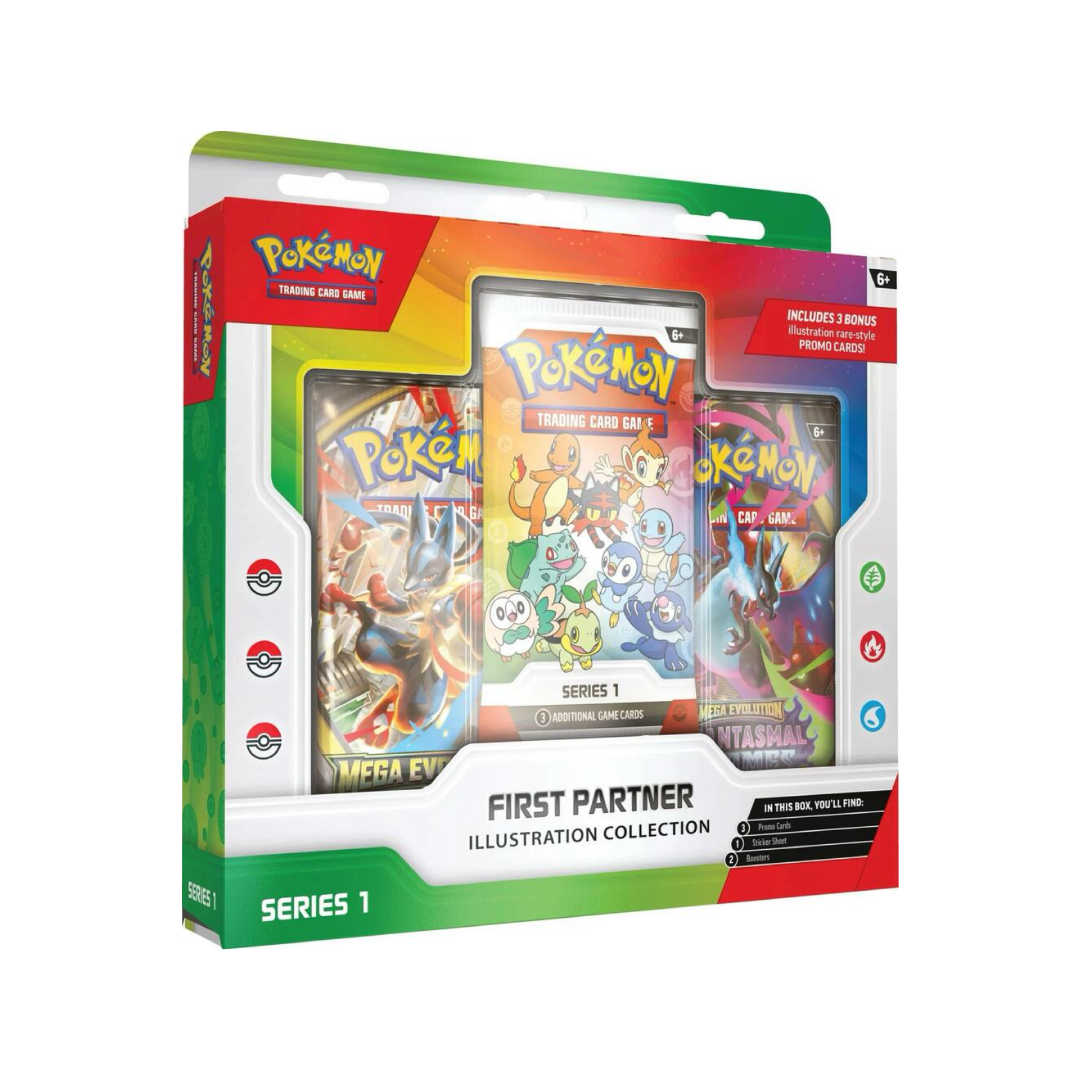 Pokémon TCG: First Partners Illustration Collection – Card Boyz