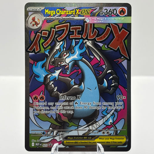 Mega Charizard X ex - 023 - ME: Mega Evolution Promo (MEP) Single Card