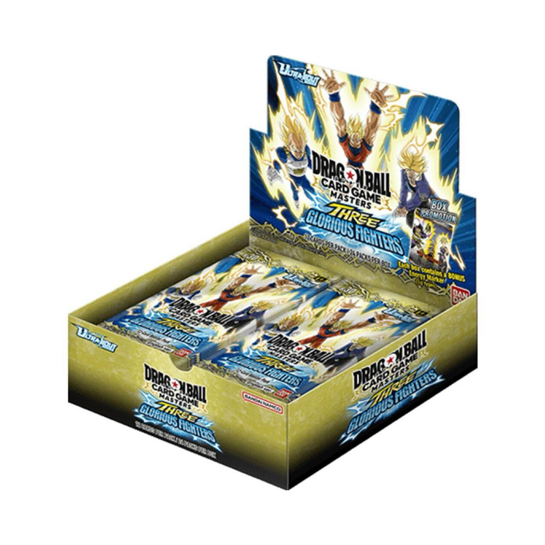 Dragon Ball Card Game: Masters Ultra Bout Three Glorious Fighters Booster Box
