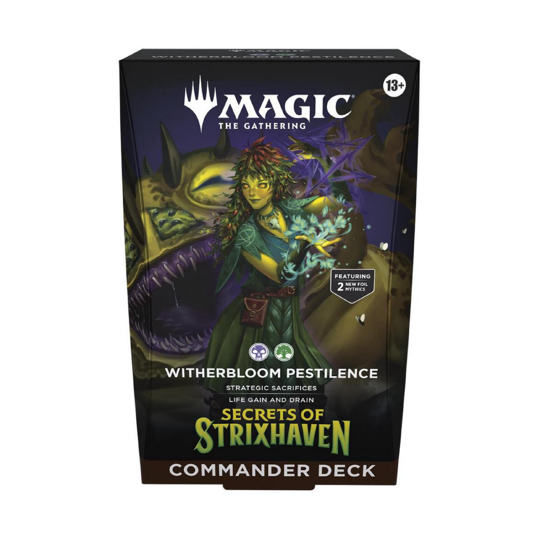 Magic The Gathering: Secrets of Strixhaven Witherbloom Pestilence Commander Deck