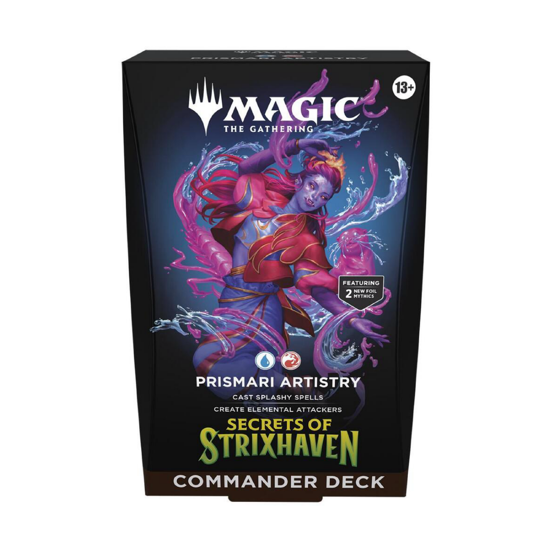 Magic The Gathering: Secrets of Strixhaven Prismari Artistry Commander Deck
