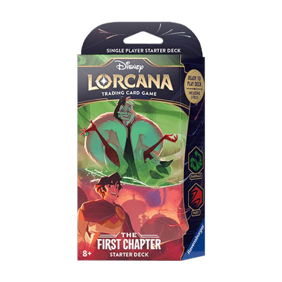 Lorcana TCG: First Chapter Starter Deck Emerald & Ruby