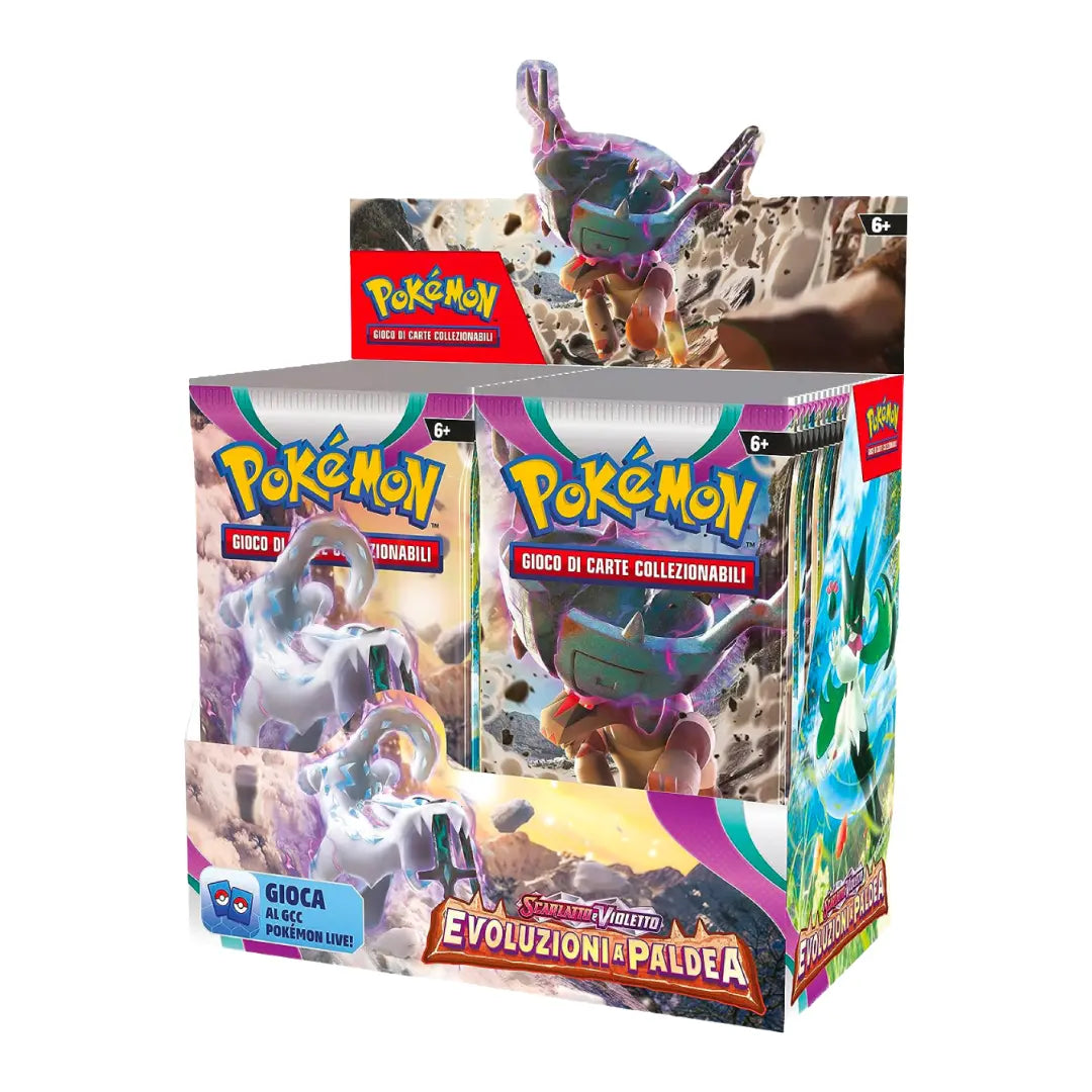 Pokemon TCG: Evoluzioni A Paldea Italian Booster Box