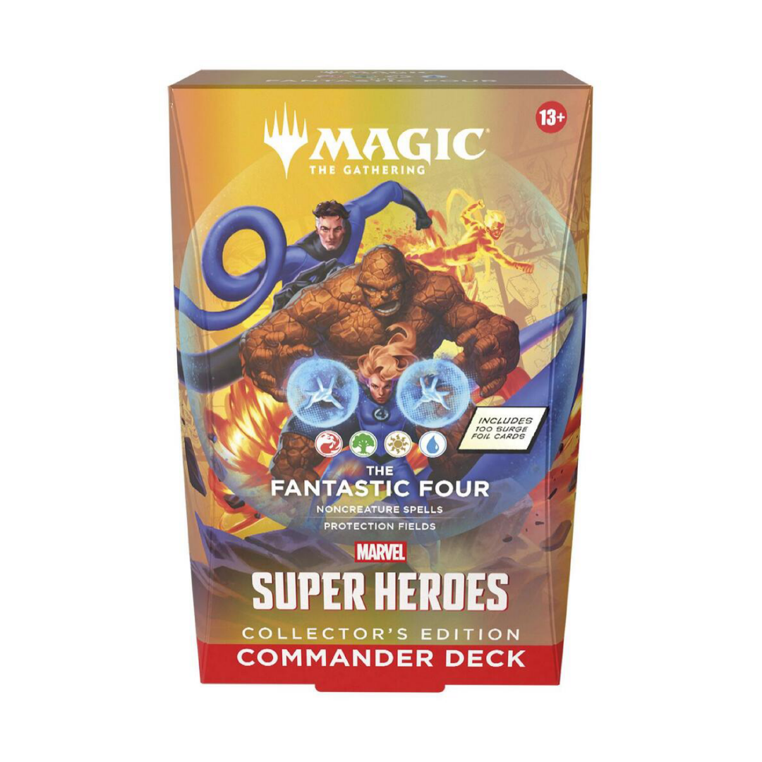 Magic The Gathering: Marvel Super Heroes Collector Commander Deck Fantastic Four