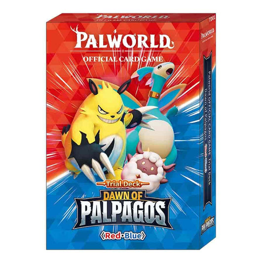 Palworld TCG: Dawn of Palpagos Starter Deck Red & Blue