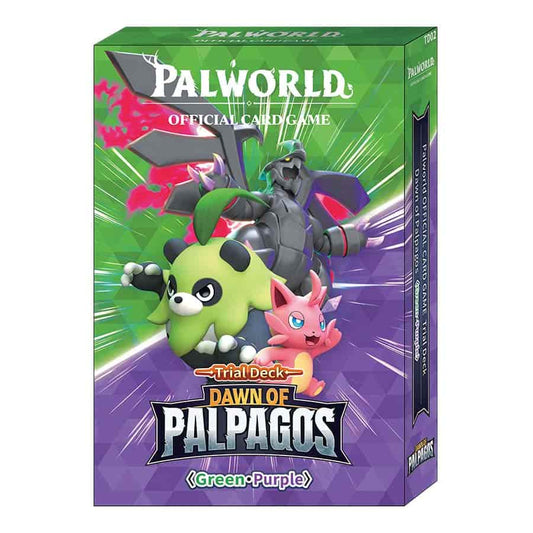 Palworld TCG: Dawn of Palpagos Starter Deck Green & Purple