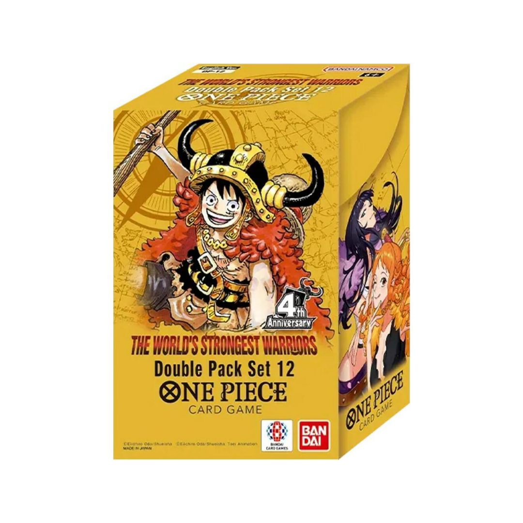 One Piece Card Game: The World’s Strongest Warriors Double Pack Set Vol. 12