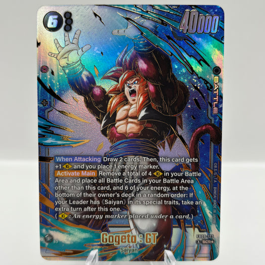 Gogeta : GT - FB09-123 (Alternate Art) - Dual Evolution Single Card