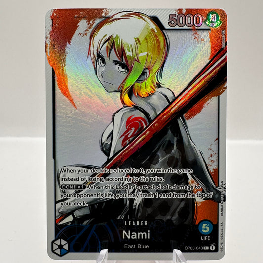 Nami (040) (Alternate Art) - Pillars of Strength (OP03) Single Card
