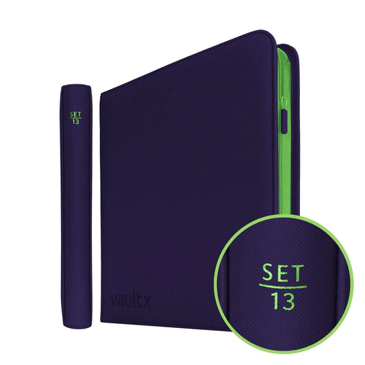 Vault X 12-Pocket Exo-Tec® Zip Binder Set 13