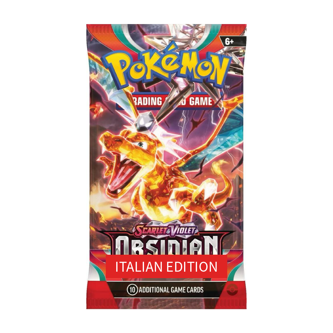 Pokemon TCG: Scarlet & Violet Obisidian Flames Italian Booster Pack