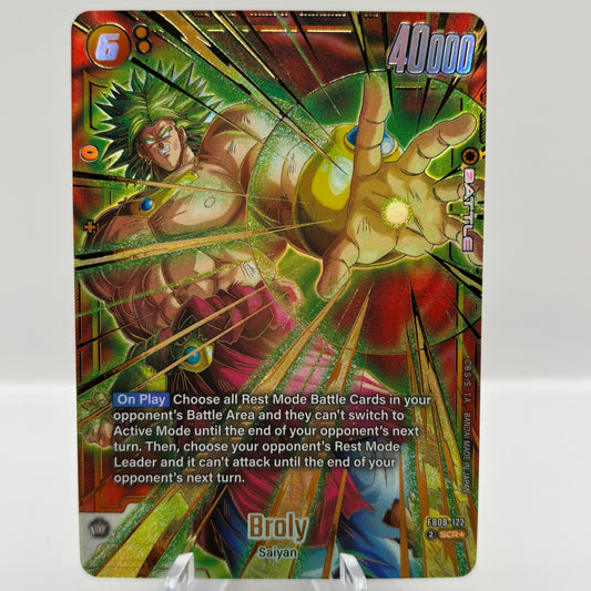 Broly - FB08-122 (Alternate Art) - Saiyan's Pride Single Card