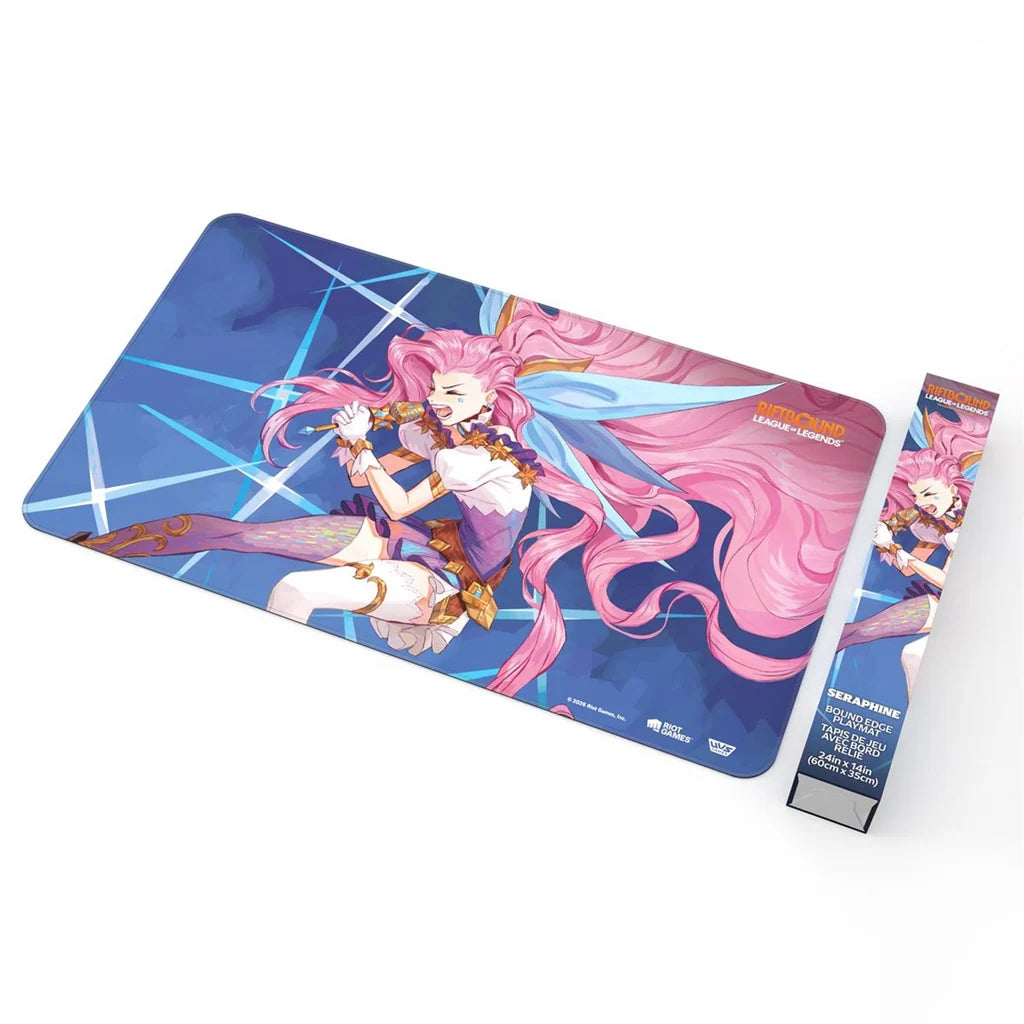 Riftbound League of Legends Round Edge Playmat Seraphine