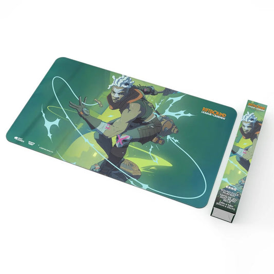 Riftbound League of Legends Round Edge Playmat Ekko