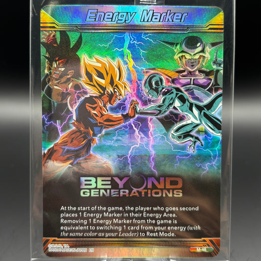 Energy Marker - *Sealed* Beyond Generations (M-48) - Three Glorious Fighters Single Card