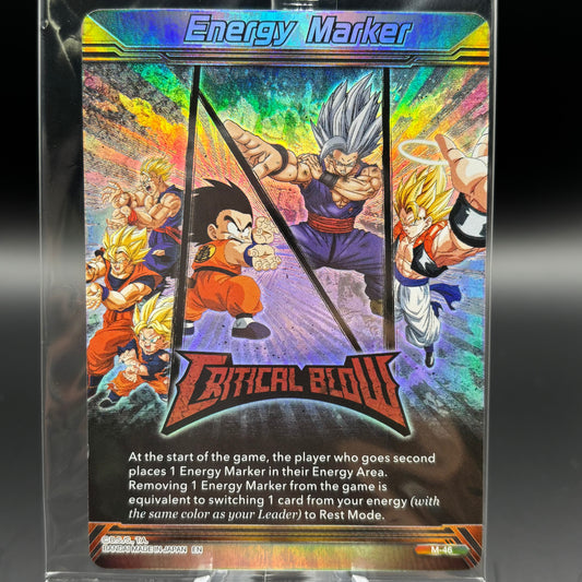 Energy Marker - *Sealed* Critical Blow (M-46) - Three Glorious Fighters Single Card