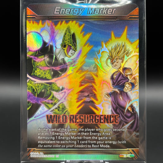 Energy Marker - Wild Resurgence (M-45) - Three Glorious Fighters (BT30) Single Card *Sealed*