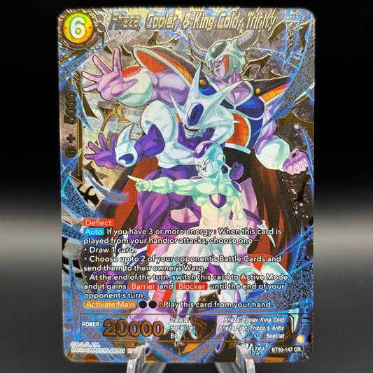 Frieza, Cooler, & King Cold, Trinity - Three Glorious Fighters Single Card