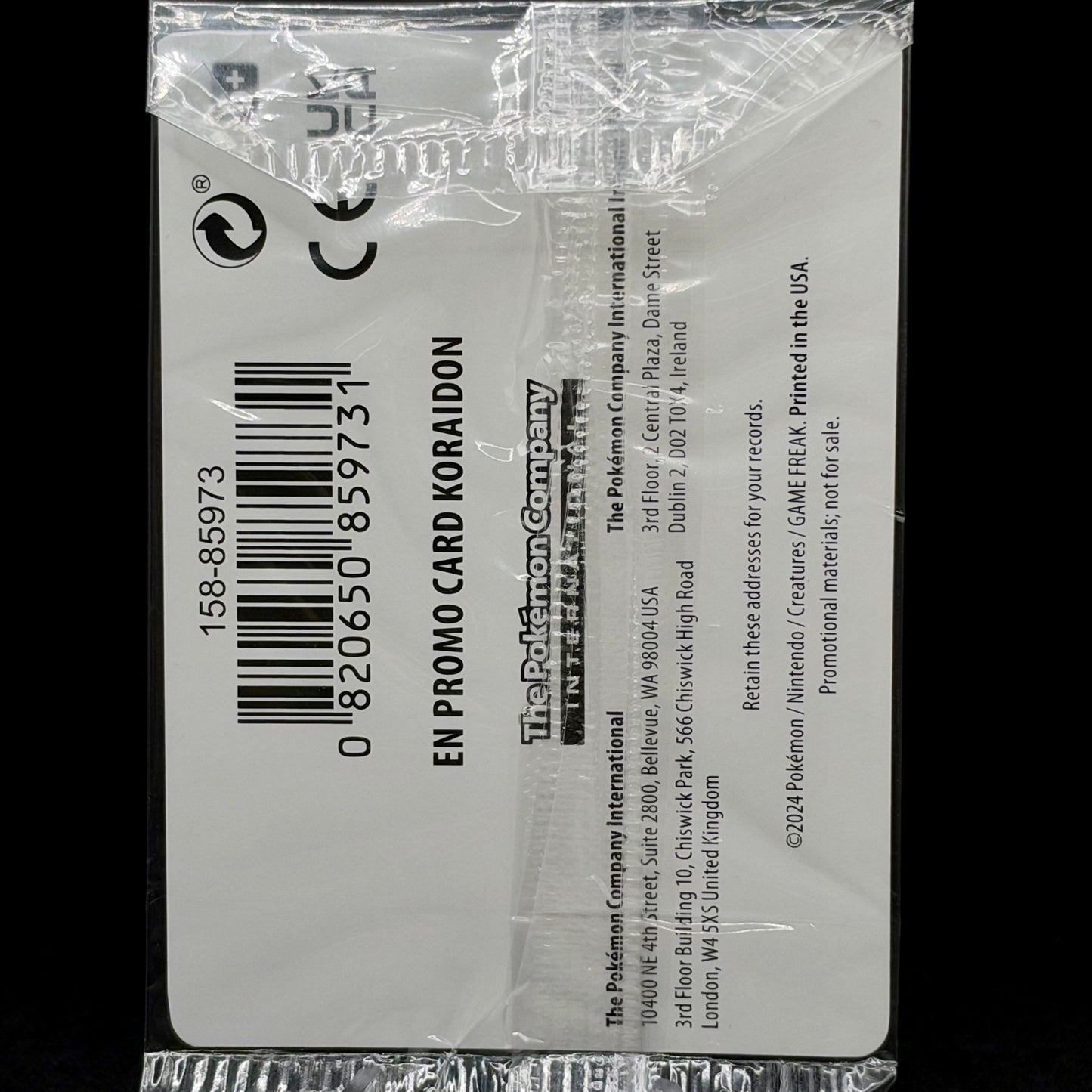 Koraidon (Gamestop Promo) - Miscellaneous Cards & Products (MCAP) *Sealed* Single Card