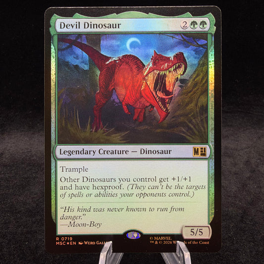 Devil Dinosaur - Commander: Marvel Super Heroes Single Card