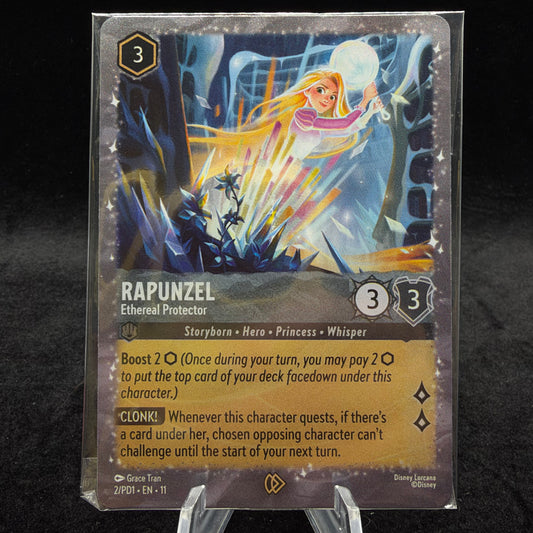 Rapunzel - Ethereal Protector - Disney Lorcana Pr *Sealed* Single Card