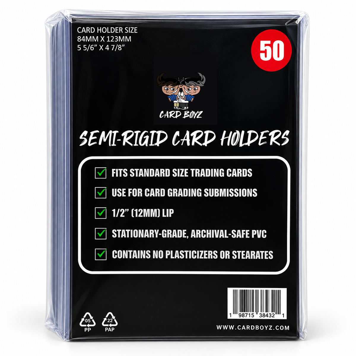 Card Boyz Semi-Rigid Card Holders