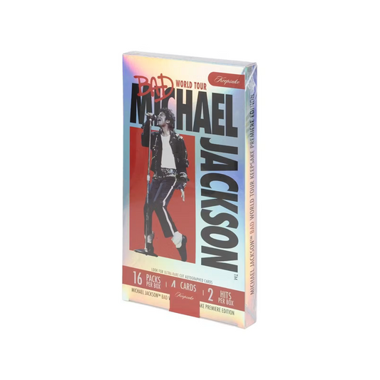 2026 Michael Jackson Bad World Tour Keepsake Premiere Edition - Hobby Box