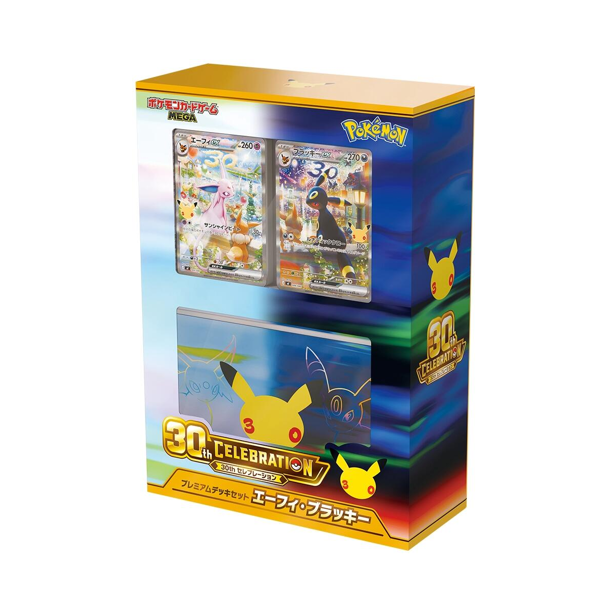 Pokemon TCG: 30th Celebration Espeon & Umbreon Japanese Premium Deck Set